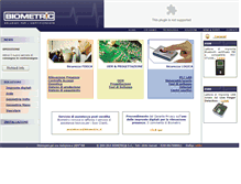 Tablet Screenshot of biometric.it